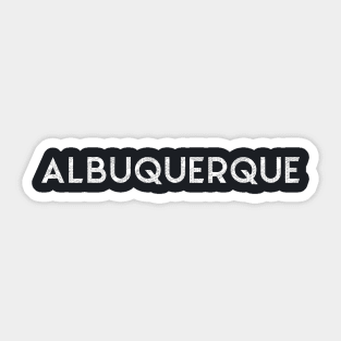 Albuquerque Sticker